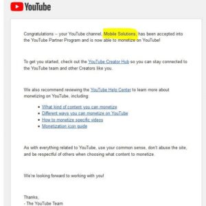 YouTube Monetization